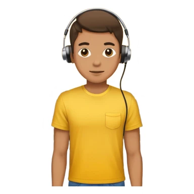 concert yellow Cable reels sticker