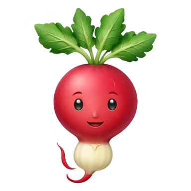 Radish with butter  sticker