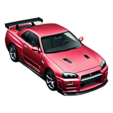 nissan gtr r34 sticker