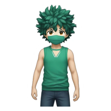 Izuku midorya  sticker