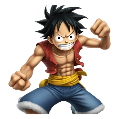 Monkey d luffy gear 5 sticker
