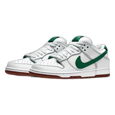sneakers nike sb dunk white lobster sticker