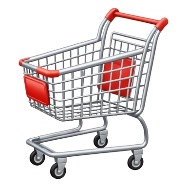 emoji for groceries like empty cart sticker