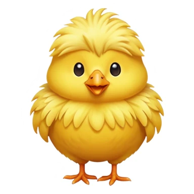 cute cartoon chicken sticker