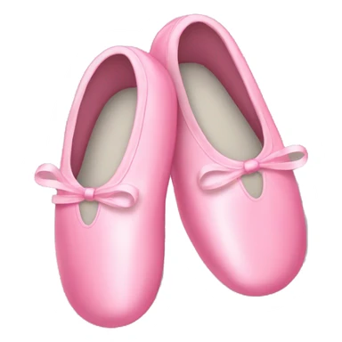 Pink ballet slippers sticker