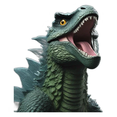 Cinematic Godzilla (proportional)calm (realistic) (Godzilla King of the Monsters, 2019) sticker