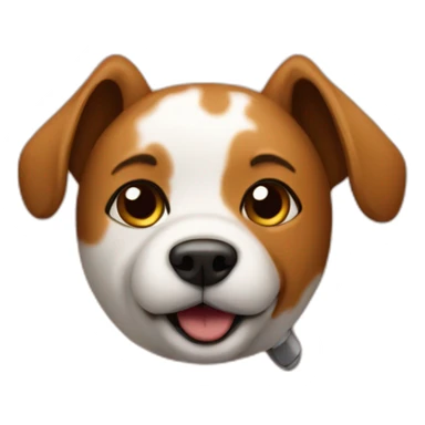 A dog on planet mars sticker