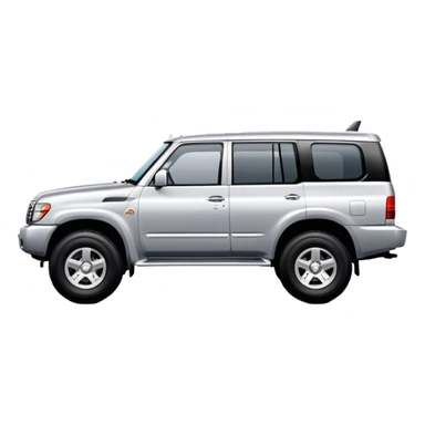 Nissan Patrol y62 - Nissan (Model Year: 2022) (Iconic colour: Silver) sticker
