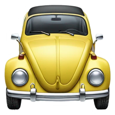 modern volkswagen beetle sticker