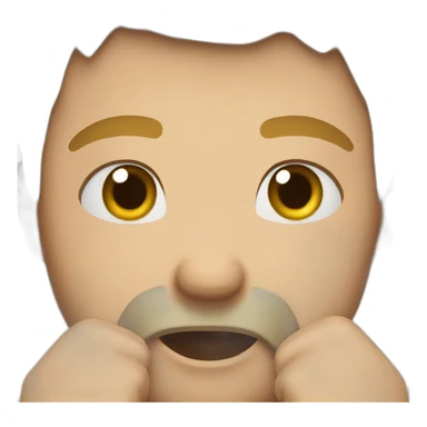 slap on face sticker