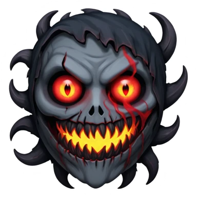 creepy dark entity from dead by daylight emoji sticker