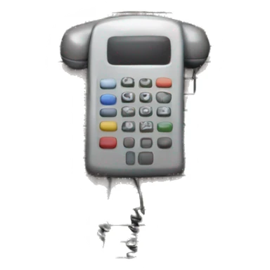 90s brick phone sticker