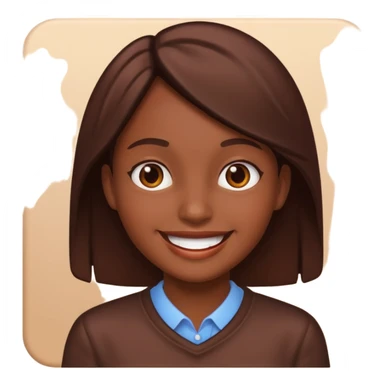 Person-chocolate sticker