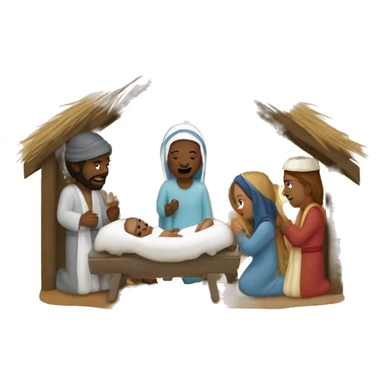 Nativity  sticker