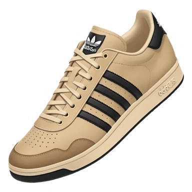 Beige Adidas  sticker