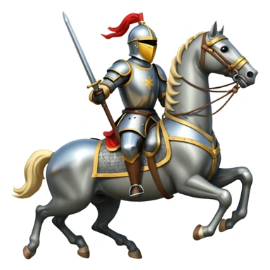 Medieval Cavalry sticker