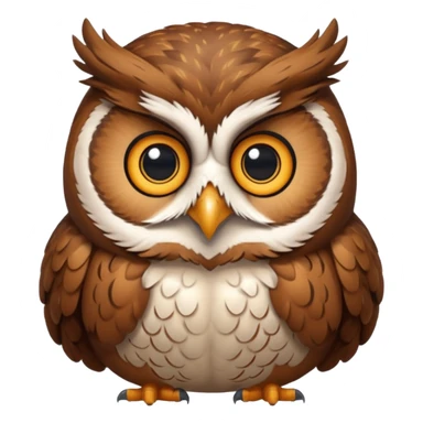 şişko baykuş sticker