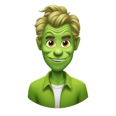 grinch customer service representative  sticker