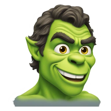 henry cavill as grinch sticker