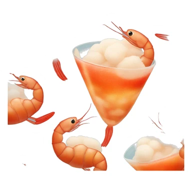Shrimp cocktail  sticker
