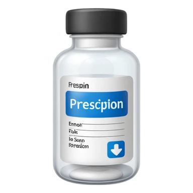 Pharmacy prescription  sticker