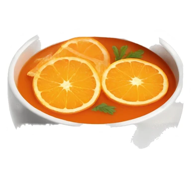 orange borscht sticker