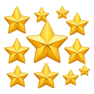 Shone stars aesthetic sticker