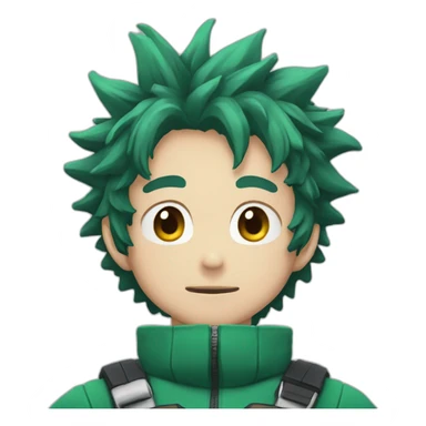 Izuku midorya sticker
