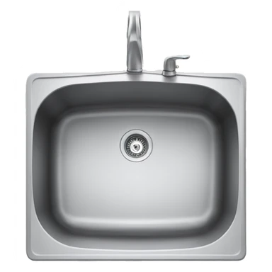 Kitchen sink sticker