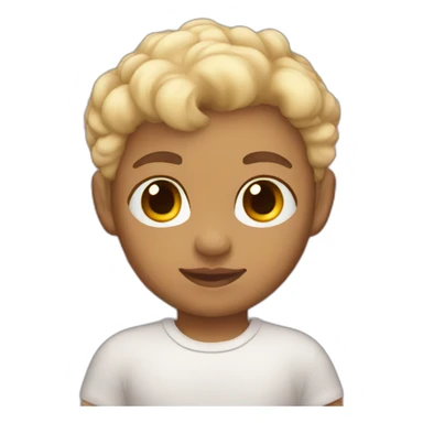 cupid light skin with wings sticker