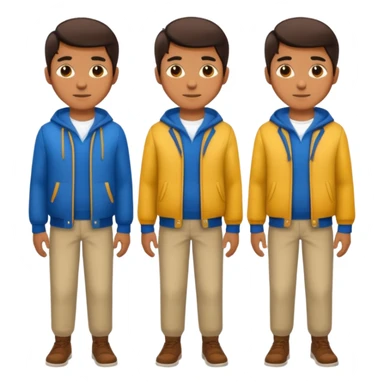 man with Camera, different outfits. sticker