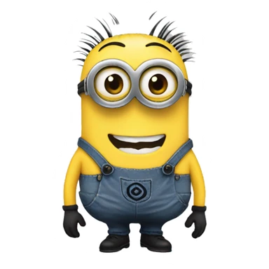 Created  an lovely emoji minion sticker