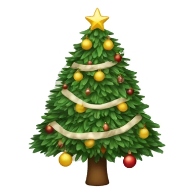 Christmastree sticker