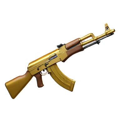 gold ak47 sticker