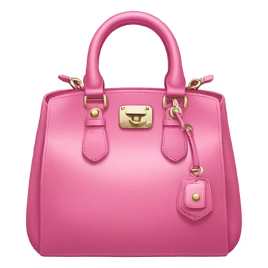 pink luxury hand bag sticker