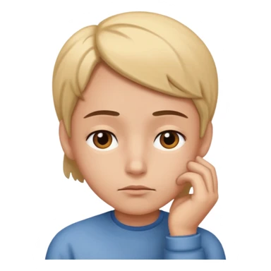 image, where developer think about telling somebody something sticker