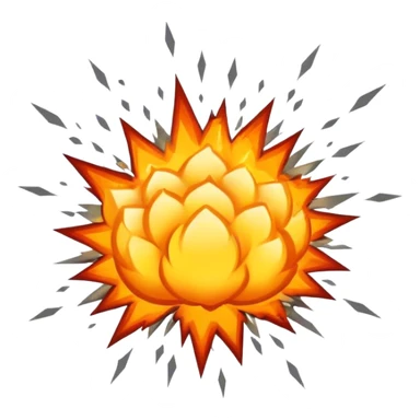 Explosion sticker