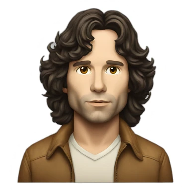 Jim morrison sticker