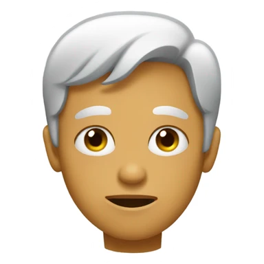 Tired person with bags under eyes sticker