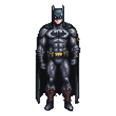 Full body Rick Owen Batman sticker
