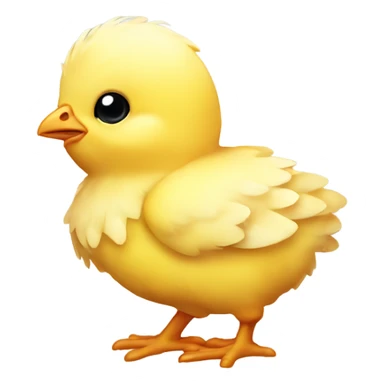 Baby chick halfback sticker