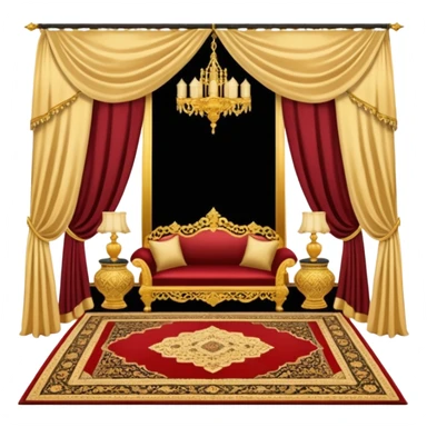 wealthy persian room sticker