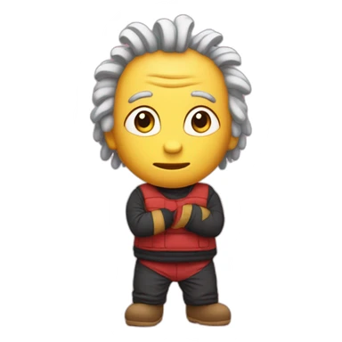 chenille qui est syncro ( cheu cheu syncro )  sticker