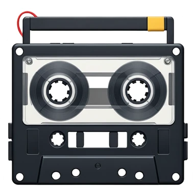 casette tape sticker