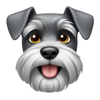 Schnauzer dog sticker