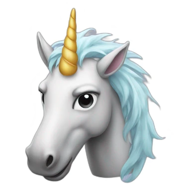 licorne qui fume sticker