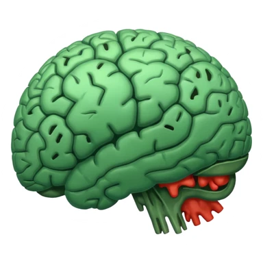 Brain rot sticker