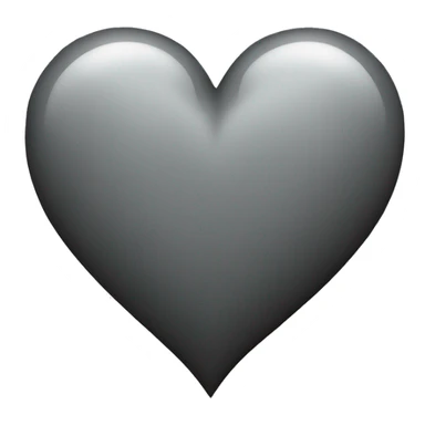 Gothic heart with greyscale colors sticker