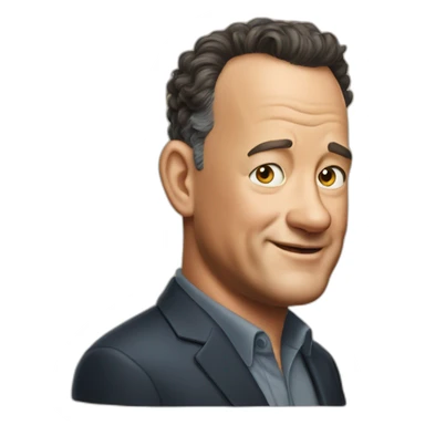 Tom hanks sticker