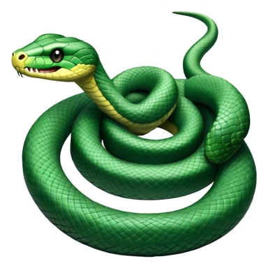 Slytherin snake sticker